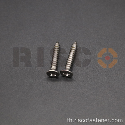 สแตนเลสสตีล CSK Head Self Tapping Screw